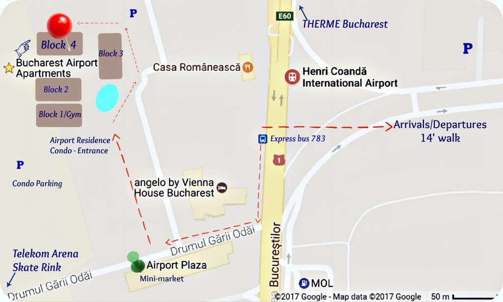 Bucharest Airport Suites & Villas Отопени Екстериор снимка